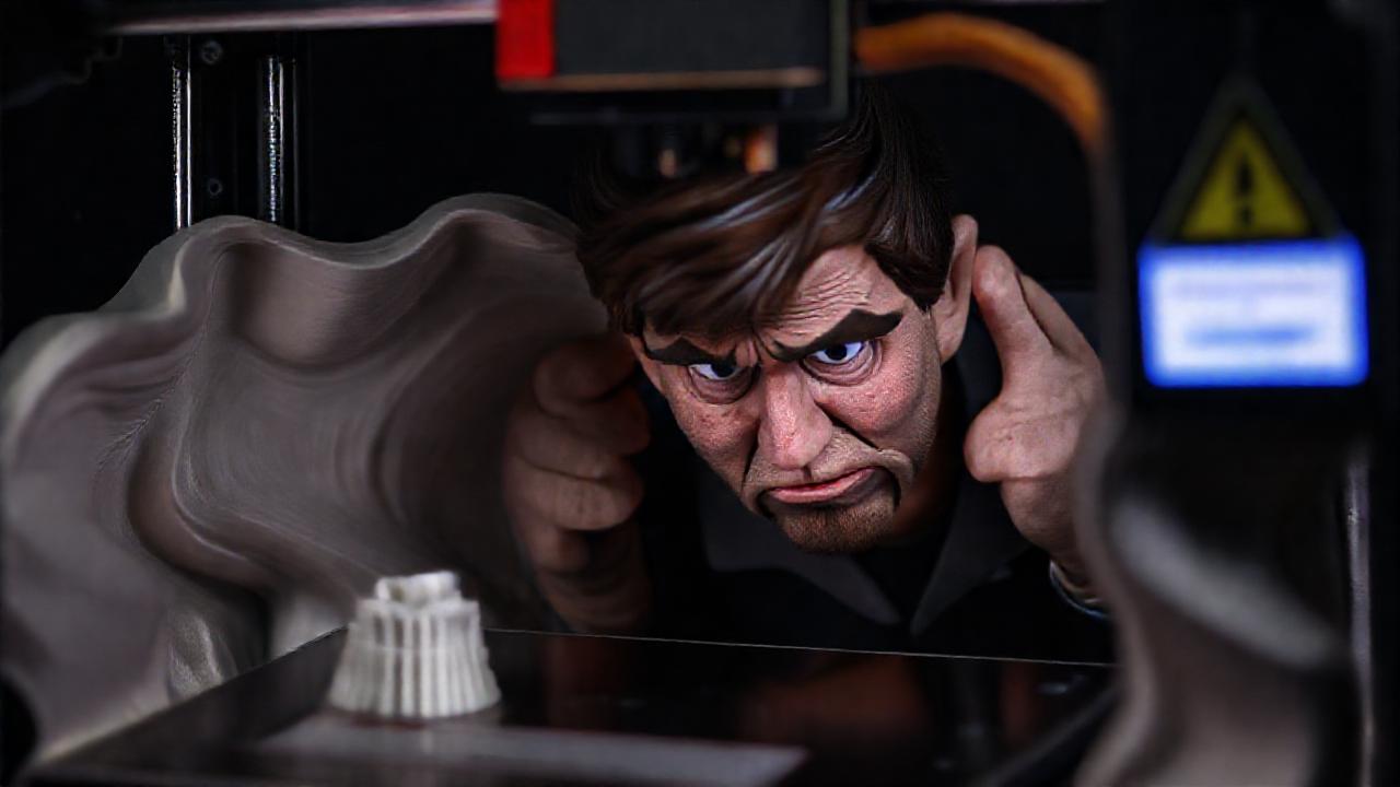 Impresora 3D: bordes deformes y frustración