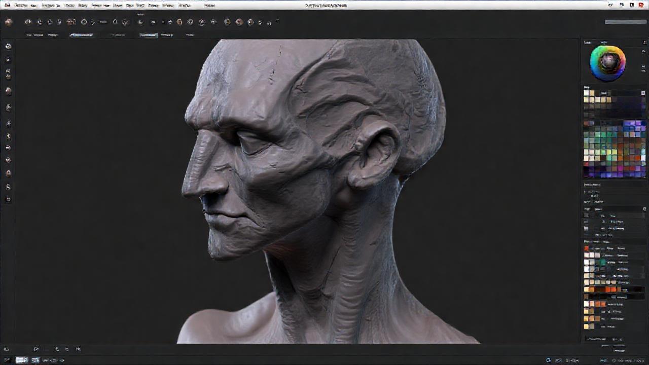 ZBrush ofrece un diseño digital detallado