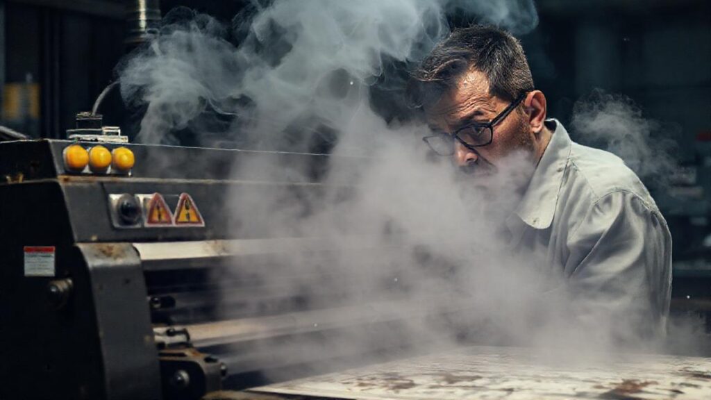 Impresora industrial causa problemas y confusión