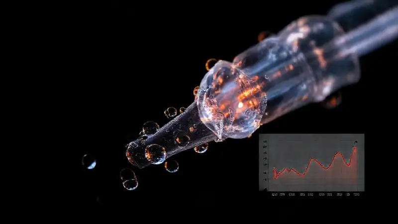 Microscopía científica de humedad y condensación