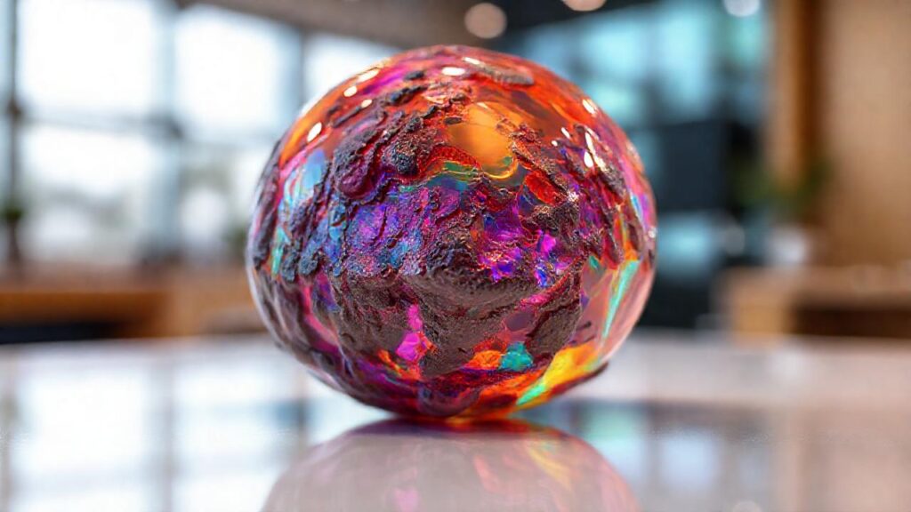 Escaneo digital crea objeto vibrante y detallado