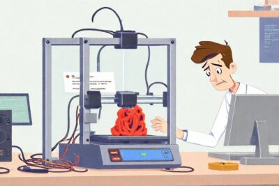 El técnico frustrado resolvió el error 3D