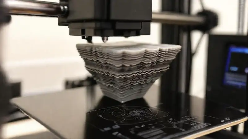 Impresora 3D crea geometrías complejas detalladas