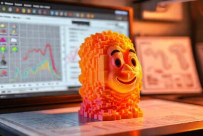 Software 3D renderiza modelos complejos y realistas