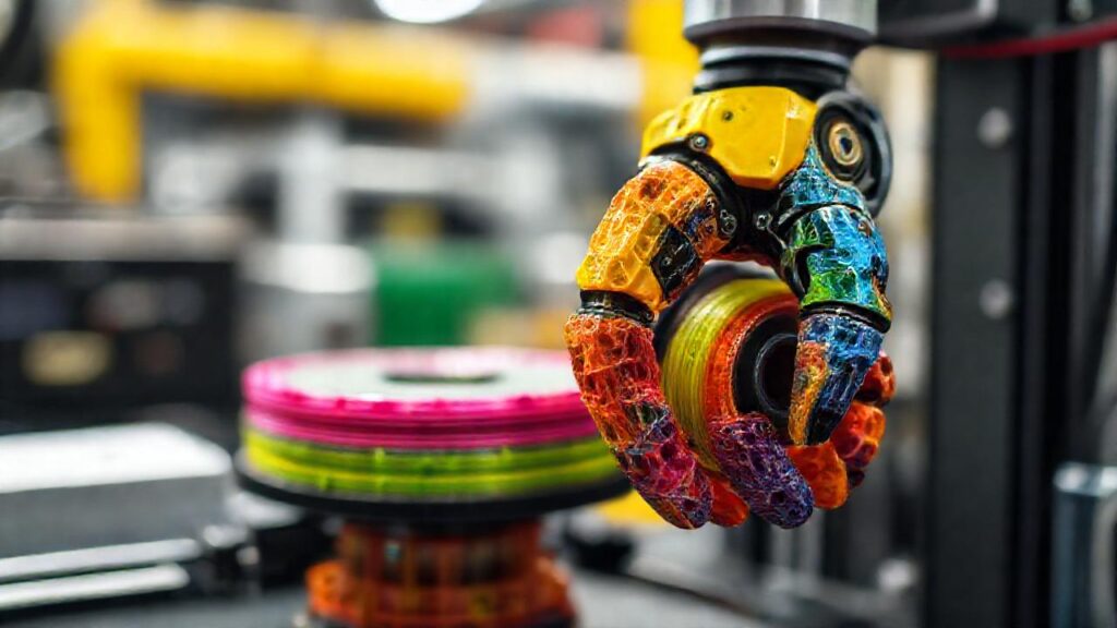 Impresión 3D avanzada con materiales coloridos