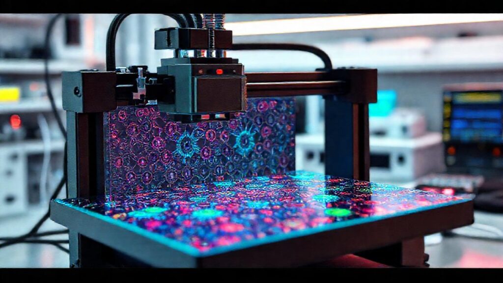 Impresión nanométrica crea detalles microscópicos vibrantes