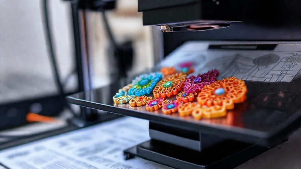 Impresora 3D crea joyas coloridas y complejas