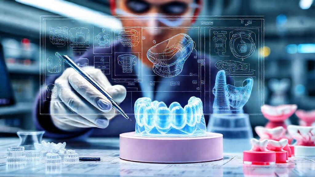 Diseño dental digital crea modelos precisos
