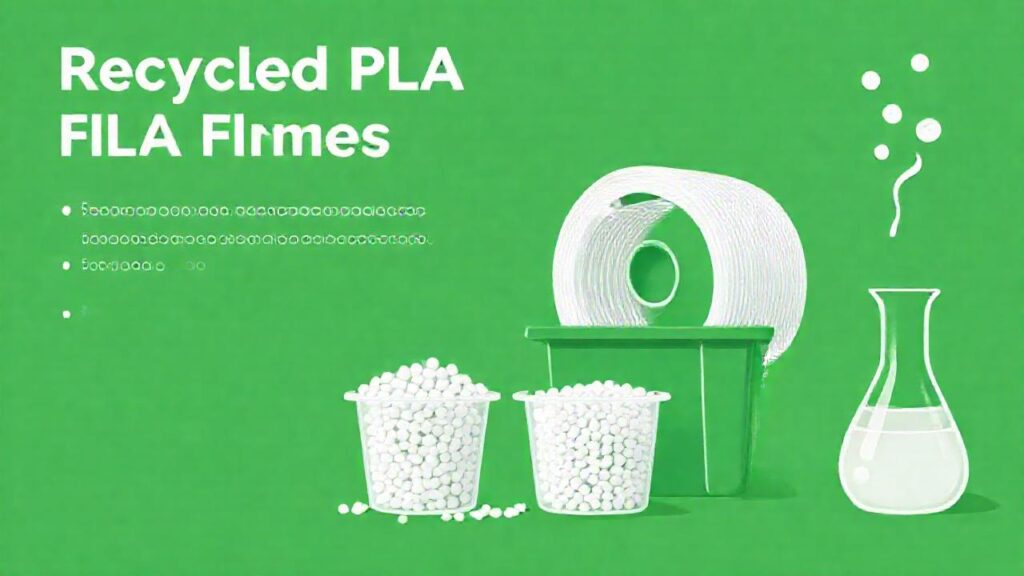 PLA reciclado: clasificación y análisis limpio