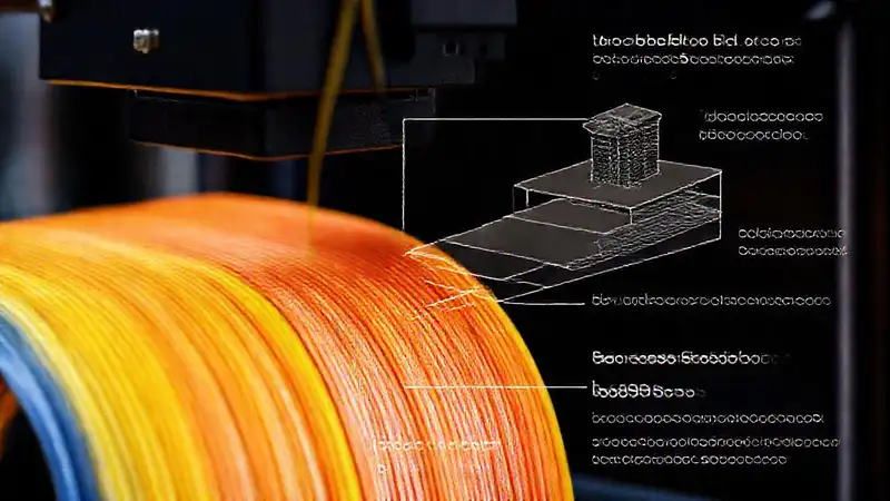Impresora 3D muestra detalles técnicos vibrantes