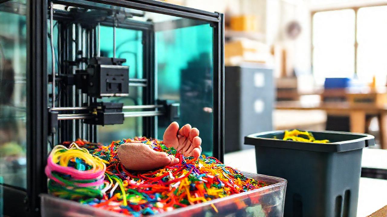 Se reciclan filamentos con impresora 3D