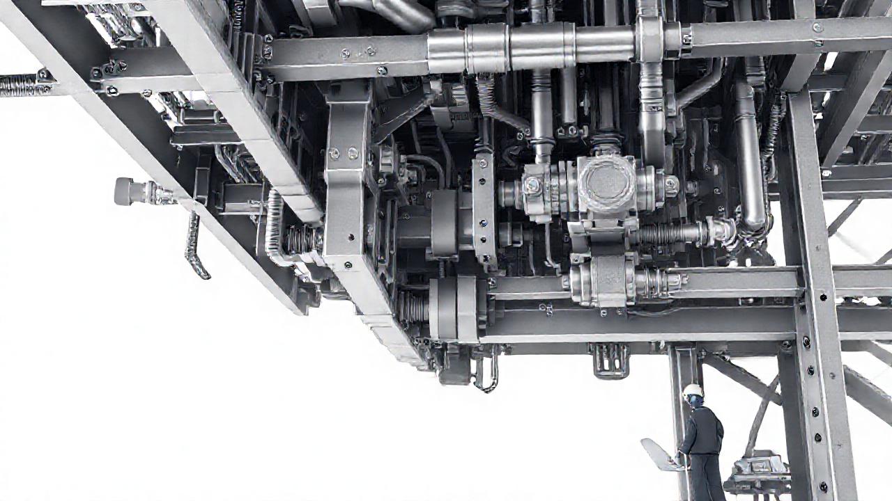 Estructura de acero modular, diseño técnico