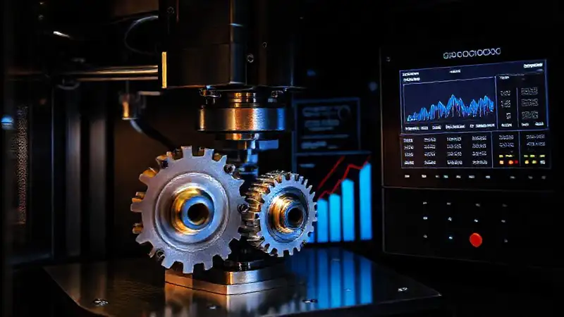 Un diseñador técnico crea un prototipo metálico