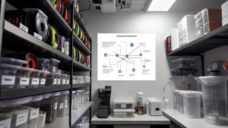 Organización y control para filamento 3D