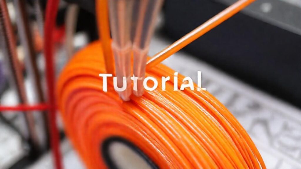 Extrusora de filamento: tutorial limpio y brillante