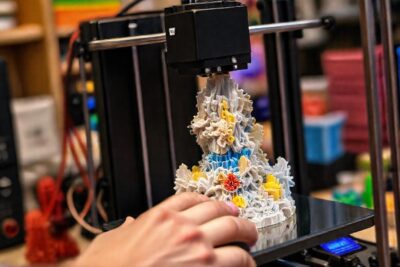 Impresora 3D crea objetos complejos visualmente