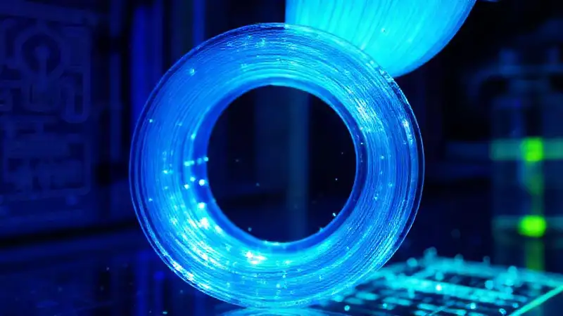 PETG transparente brilla bajo luz intensa