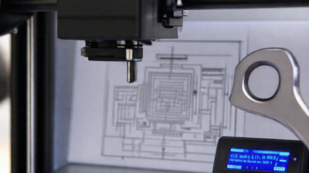 Impresora 3D requiere calibración y diagnóstico