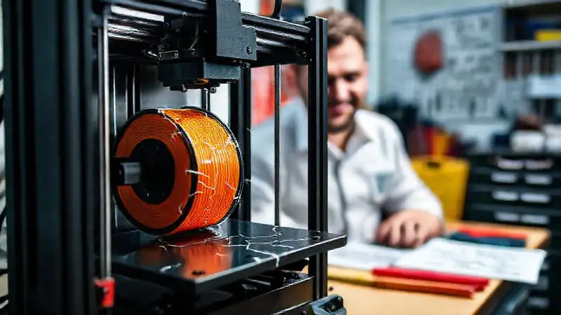 El técnico arregló el fallo del 3D