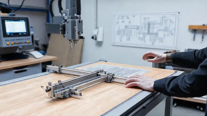 Máquina CNC precisa