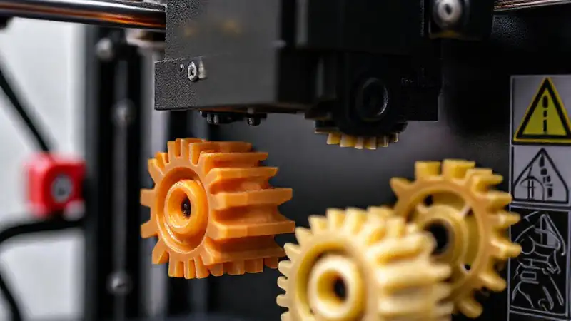 Impresora 3D: engranajes deformados