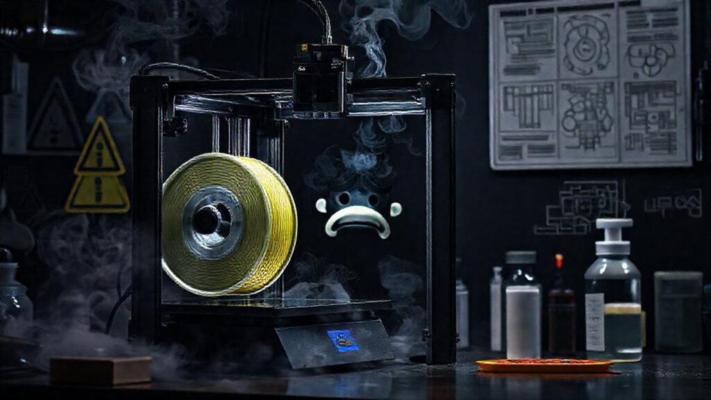 Impresión 3D produce humo y frustración