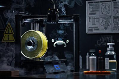 Impresión 3D produce humo y frustración