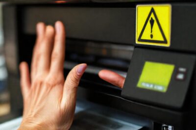 Cuidado: partes calientes