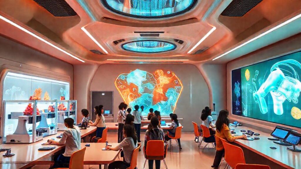 Aula futurista: aprendizaje tecnológico e innovador
