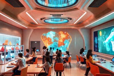 Aula futurista: aprendizaje tecnológico e innovador