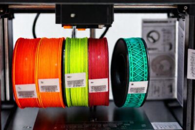 Impresora 3D con colores y datos