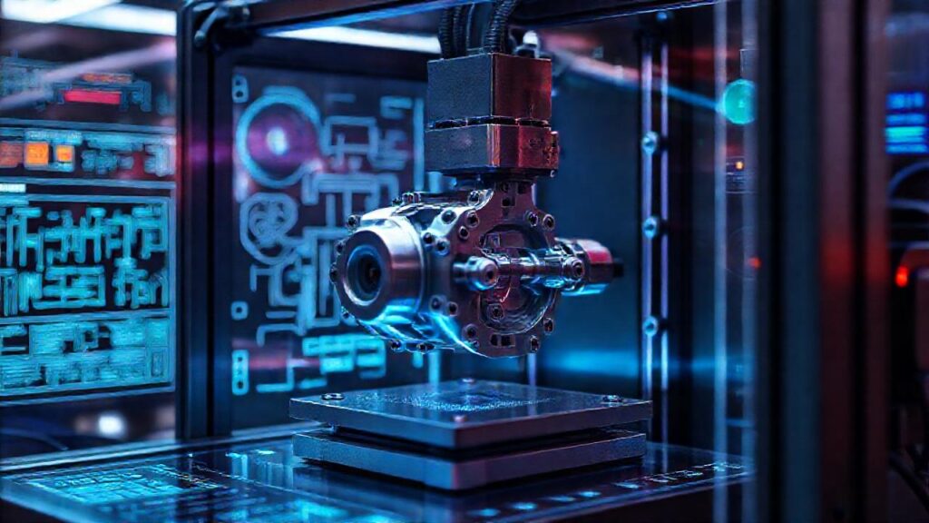 Impresora 3D crea piezas metálicas futuristas