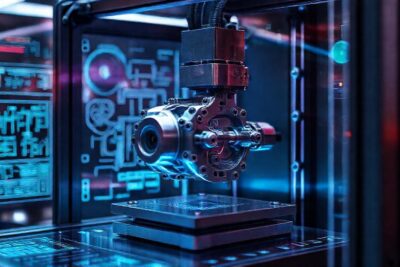 Impresora 3D crea piezas metálicas futuristas