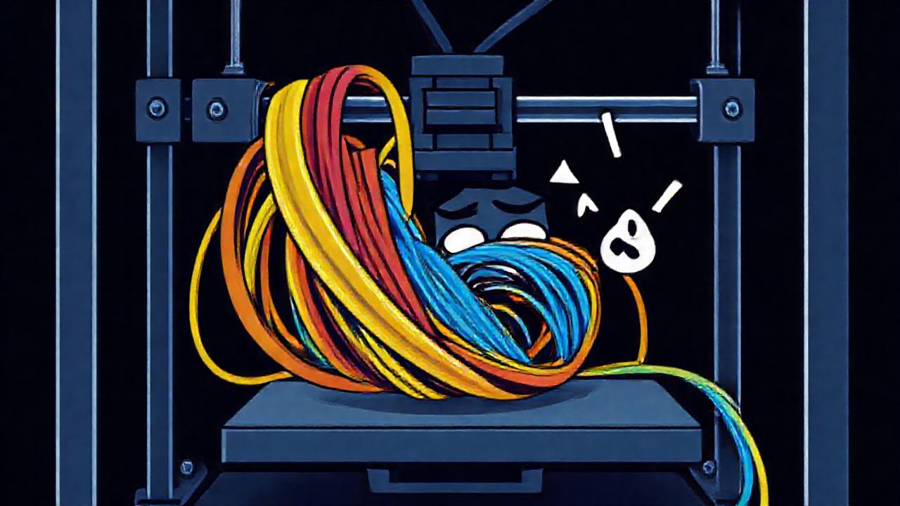 Impresora 3D: error con filamento atascado