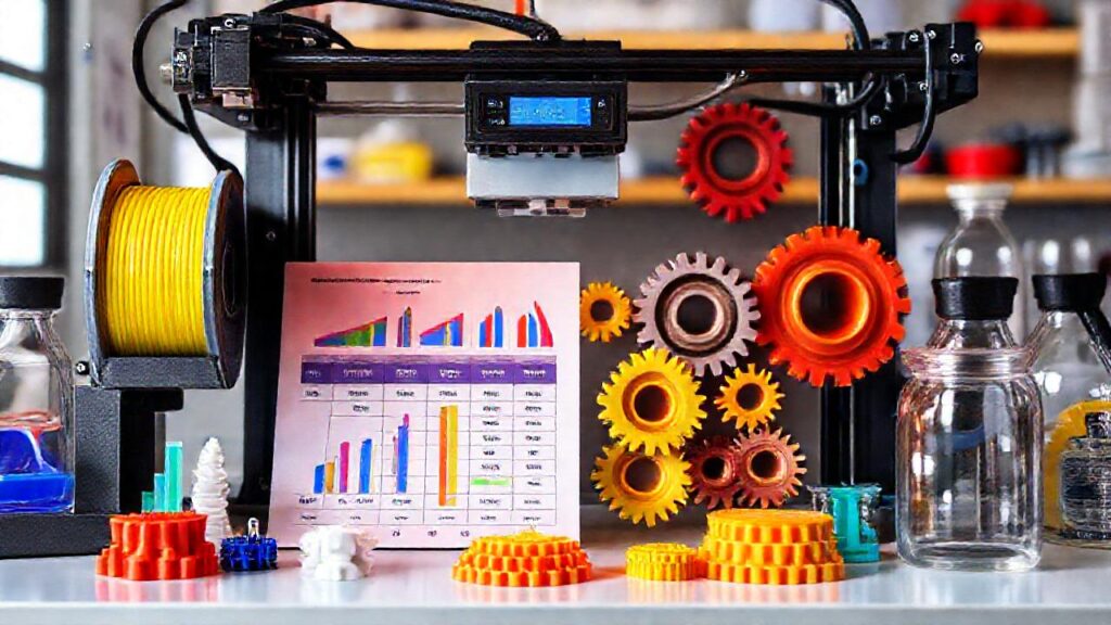 Impresoras 3D comparan filamentos para ciencia