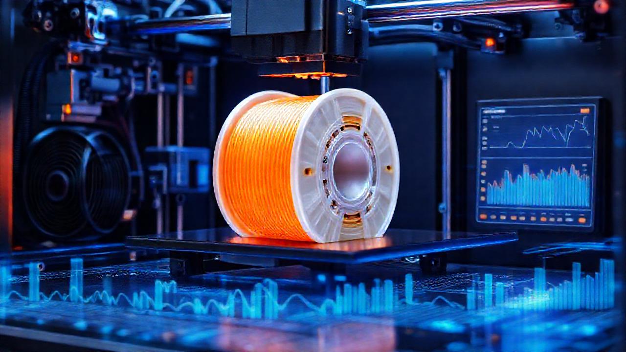 Impresora 3D industrial imprime con precisión