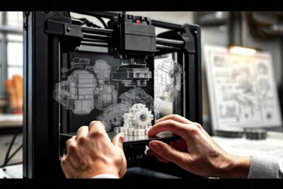 Impresión 3D de piezas mecánicas precisas