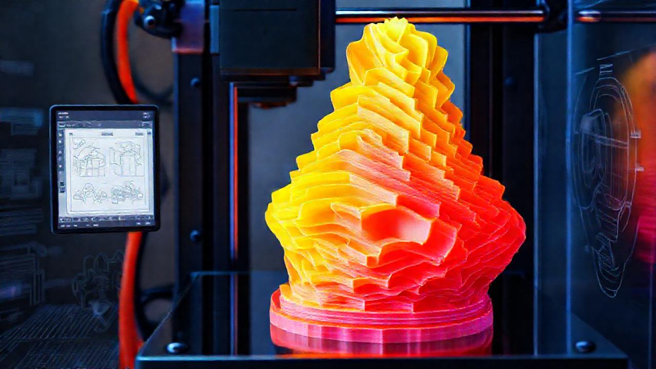 Impresión 3D crea arte digital complejo