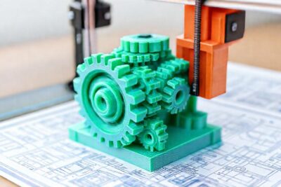 El modelo 3D se imprime con precisión