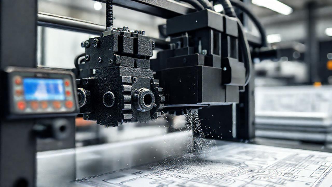 Impresora industrial SLS: precisión y detalle