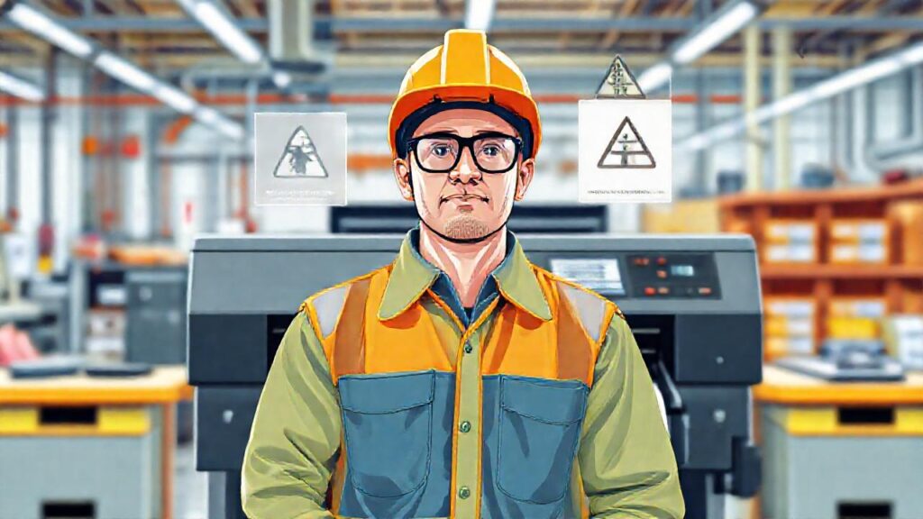 Entrenamiento de seguridad en impresión industrial