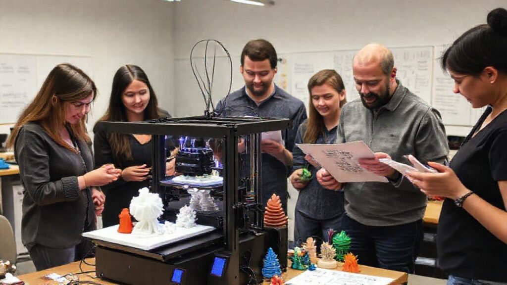 Impresión 3D comunitaria crea diseños complejos