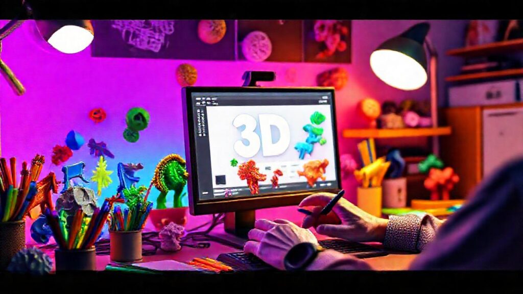 Diseño 3D crea un ambiente creativo