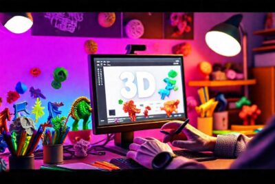 Diseño 3D crea un ambiente creativo