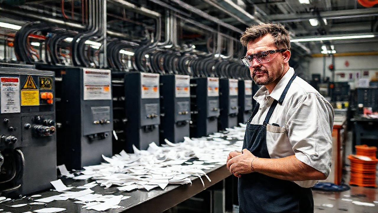 La prensa industrial exige precaución y seguridad