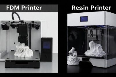 Comparación técnica de impresoras FDM y resina