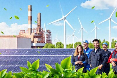Fábrica moderna: energía limpia y crecimiento