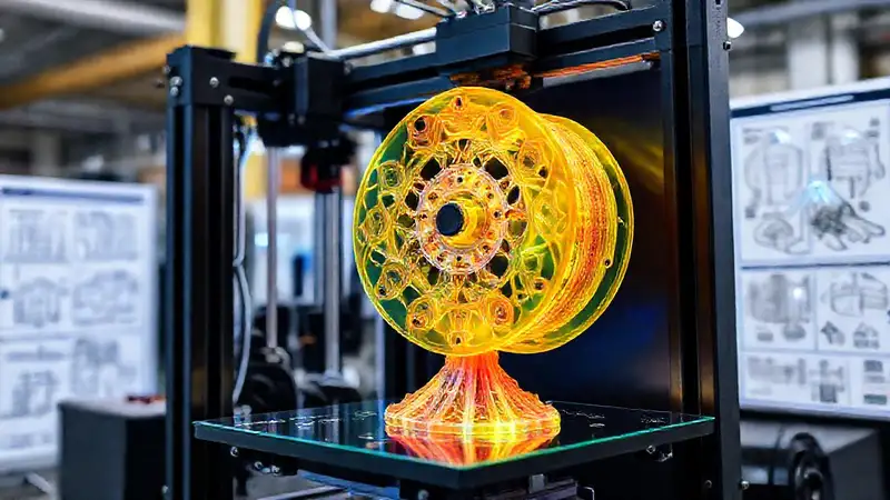 Impresora 3D produce modelos complejos brillantes
