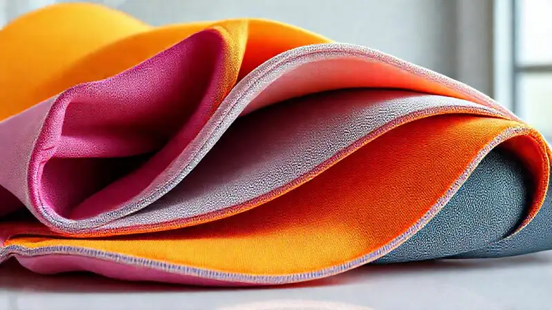 Materiales flexibles contrastan con rigidez moderna