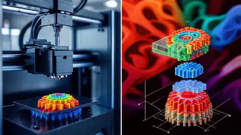 Impresión 3D y moldes comparados visualmente